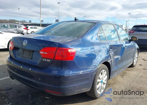 2011 Volkswagen Jetta 2.5L Se from USA, damaged, VIN 3VWDZ7AJ4BM322631